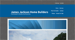 Desktop Screenshot of jamesjacksonhomebuilders.com